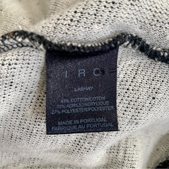 IRO Lashay Oversized Hooded Zipper Cardigan With Pockets 1 - Picture 5 of 6